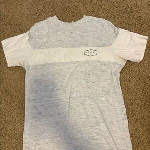 Hurley Heathered Gray and White Tee